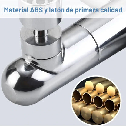 "Grifo 4 en 1¡maximiza el ahorro del agua en cada uso!"