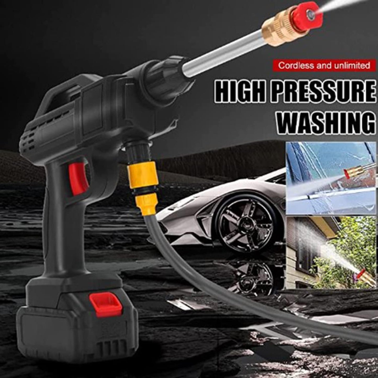 PowerClean™ - Lavado de Alta Presión Inalámbrico