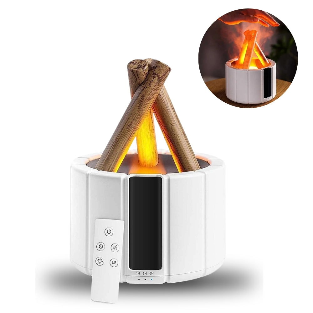 FlameMist: Humidificador & Aromaterapia de Fogata