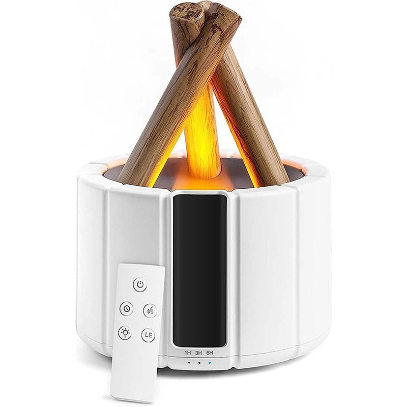 FlameMist: Humidificador & Aromaterapia de Fogata